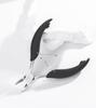 Slanted Nail Clippers & Cuticle Trimmer Set with Callus Remover - Stainless Steel Eagle Beak Design Pedicure Tool.
