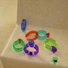 Silicone Ring Pendant Mold Necklace Epoxy Molds Rings Jewelry Resin Casting Mold Jewelry Craft Handmade DIY Tool Gift