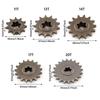 Mini Moto Front Sprocket Gear Metal Replacement Part  for Mini Bike ATV Go Kart Scooter