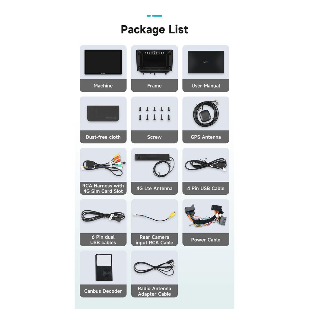OSSURET Carplay 4GLTE 360Cam Carplay Android Car Radio For Opel Corsa D 2007-2012 Car Infotainment Multimedia Player GPS Intelligent Auto Stereo RDS