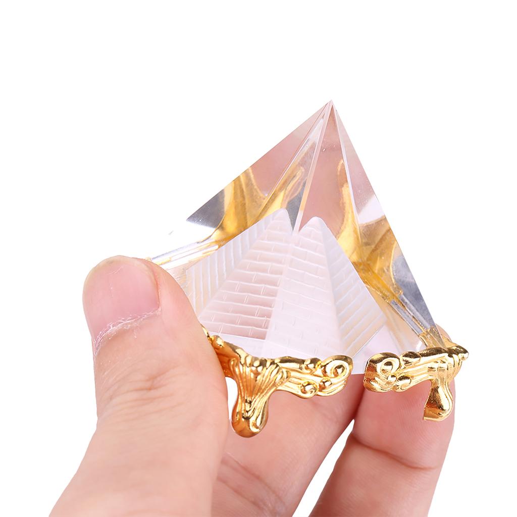 Egypt   Pyramid Ornament Energy Hling Feng Shui Crafts for Home Decor