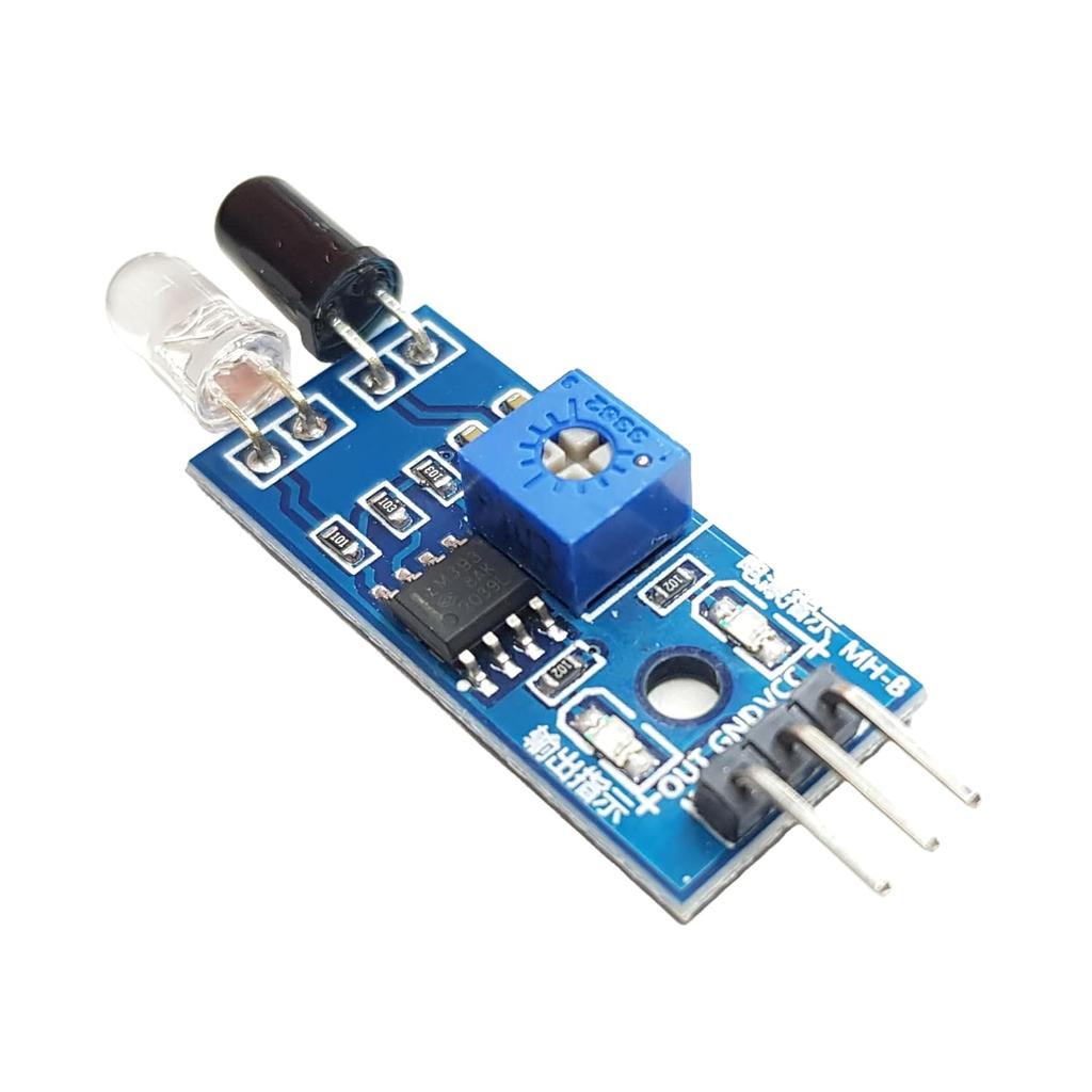 Infrared Obstacle Avoidance Sensor for Arduino, ESP32, ESP8266, Raspberry Pi, 10 Pieces