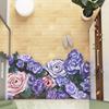 Tulipa Entryway Doormat With Washable Pvc Leather Material For Home Indoor Use