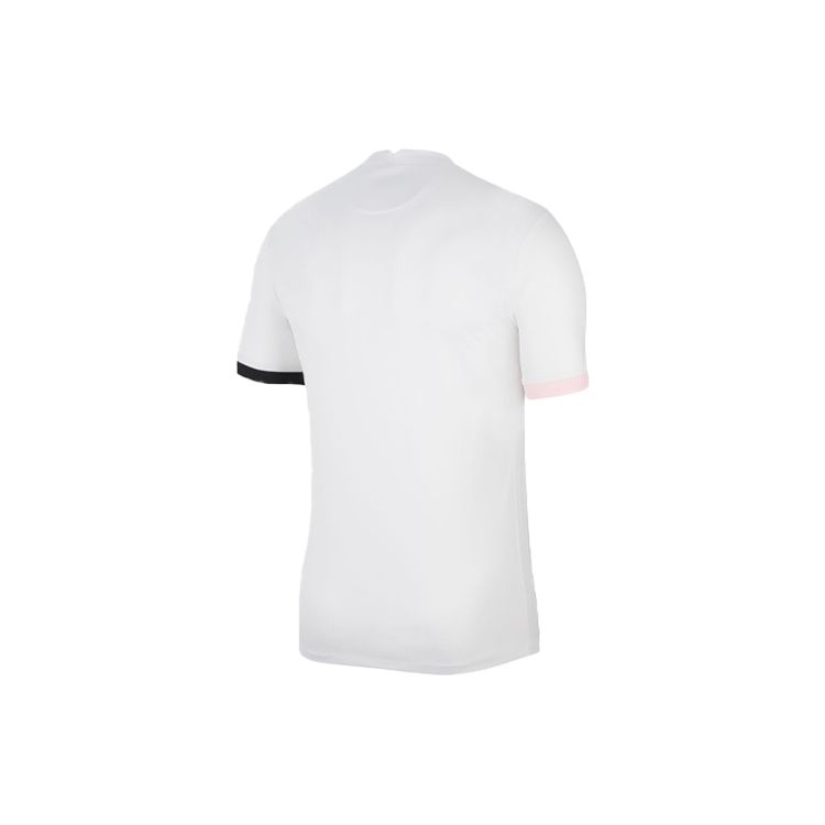Nike Paris Saint-Germain Away Short-Sleeved Training Jersey 21-22 Season Men Sports Jerseys White CV7902-101