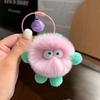 INS Style Cute Rabbit Fur Elf Plush Keychain Pendant