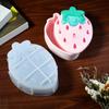 Silicone Storage Box Mold Set Strawberry/Star Shape Organizers Moulds Silicone Texture for Home and Office Ornament