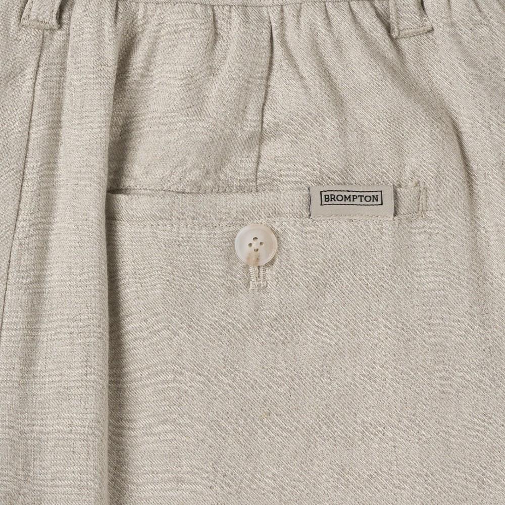 Brompton London W Linen Short - Oatmeal (P252Whp430)