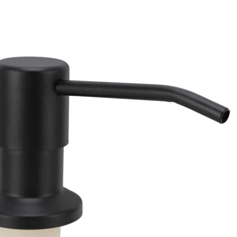 300ml Kitchen Sink Soap Dispenser Stainless Steel 360° Rotation Multifunctional Soap Dispenser For Kitchen