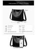 High-End Women's Soft Leather Large Capacity Bucket Bag - Fashionable and Practical Crossbody for Middle-Aged Mothers