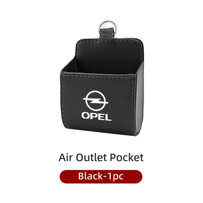 

Car Vent Storage Box Phone Holder Sunglasses Organizer Bag Accessories For Opel Corsa Astra Insignia Vectra Zafira Meriva Mokka