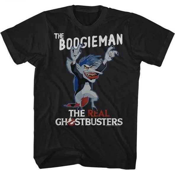 The Real Ghost Busters TV The Boogieman Villain Scaring Children Men T Shirt S