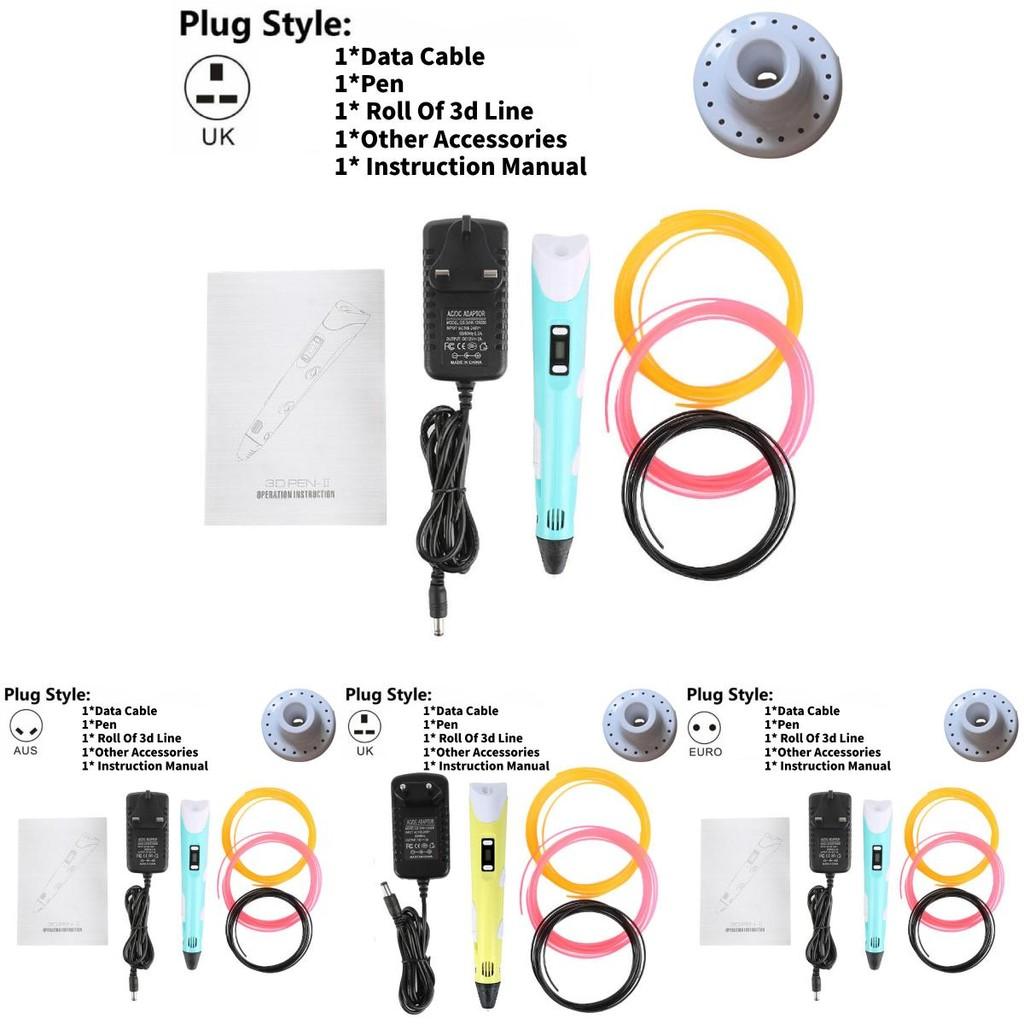 3d Printing Pen With 12color Pla Filament For Kids And Students Gift