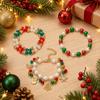 Christmas Bracelet Set for Women with Beaded Bracelets Set