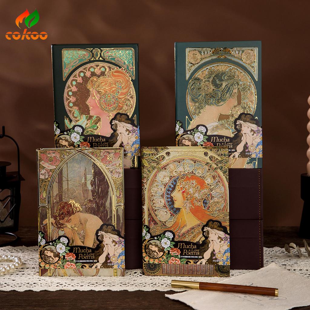 B6 Vintage European-Style Relief Notebook Three-Dimensional Hot-Stamped, Full Color Art, Ideal for Journaling and Gifting