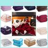 Fleeces Coral Simplified Blanket Thickened Double Layer Lounge Supplies Bed