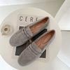 2025 New Women Flat Shoes Woman Loafers Spring Autumn Casual Suede Slip On Woman Shoe Comfortable Lightweight Shoe Mujer Sapato