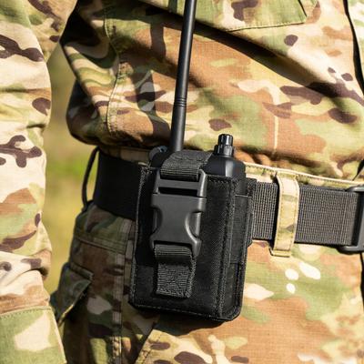 Tactical Walkie Talkie Pouch Oxford Molle Radio Pouch Holder Pocket Portable Outdoor Hunting Sports Waist Bag Interphone Holster