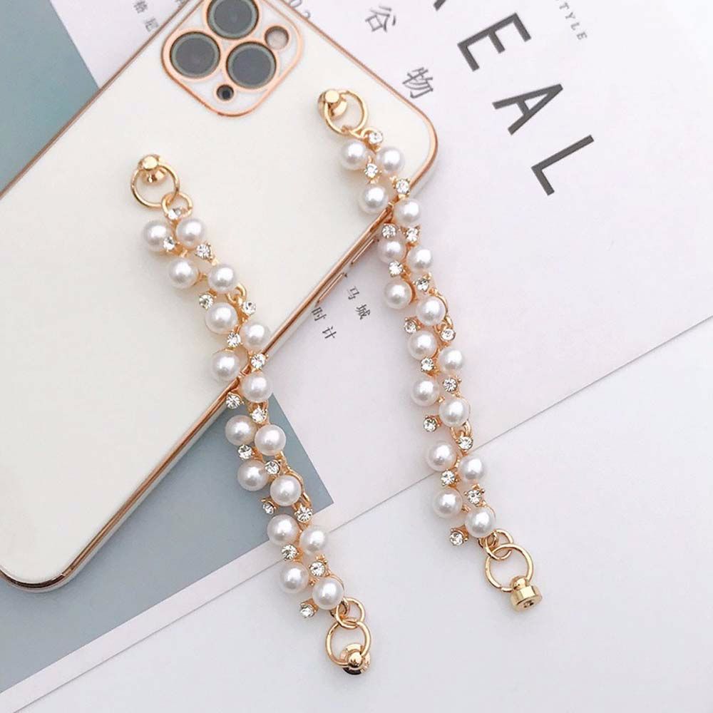 Accessories Hanging Cord Mobile Phone Chain Pearl Phone Fall Prevention Phone Loss Prevention Strap