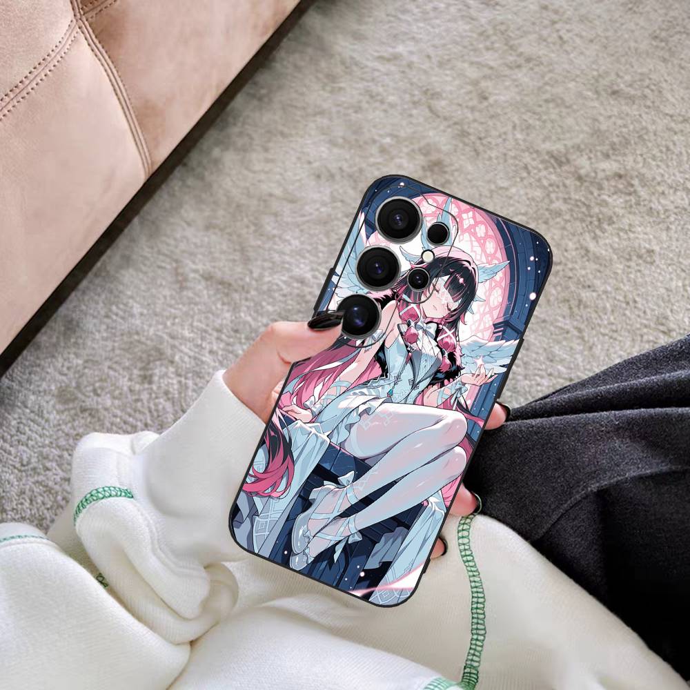 Genshin Impact Columbina Phone Case For Samsung S 20 21 22 23 lite plus ultra Clear Mobile Cover Funda