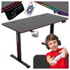 Shadow Gamer Electric Gaming Desk 2.0 LED RGB 120 Cm