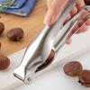 Chestnut Cutter Tool Stainless Steel Nut Cracker Sheller Multifunctional Nut Opener Clip Portable Hazelnuts Breaker With
