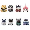 Naruto Cat Series Hot Anime Figure Cute Animal Sasuke Sakura Hinata Figurine Kawaii Jiraiya Itachi PVC Model For BIrthday Gift