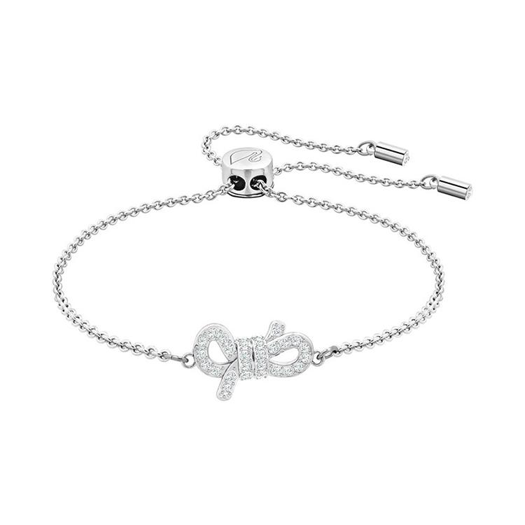 Swarovski Rhodium plated Bracelets Womens White Gold Plated
