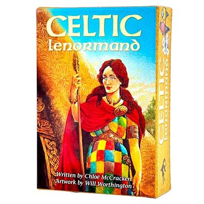 I.I.J Lenormand Cards, Celtic Lenormand Oracle Cards, Fortune Telling, with Japanese Instructions, Authentic