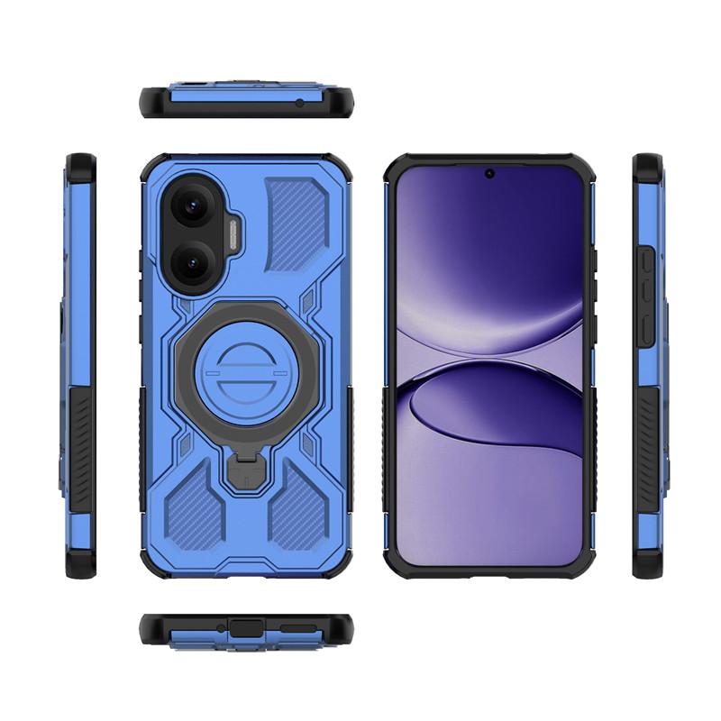 For Xiaomi Redmi Turbo 4 Pro Case Cover Holder Magnetic Wireless Charging Protective Phone Cases For Redmi Turbo 4 Pro Funda