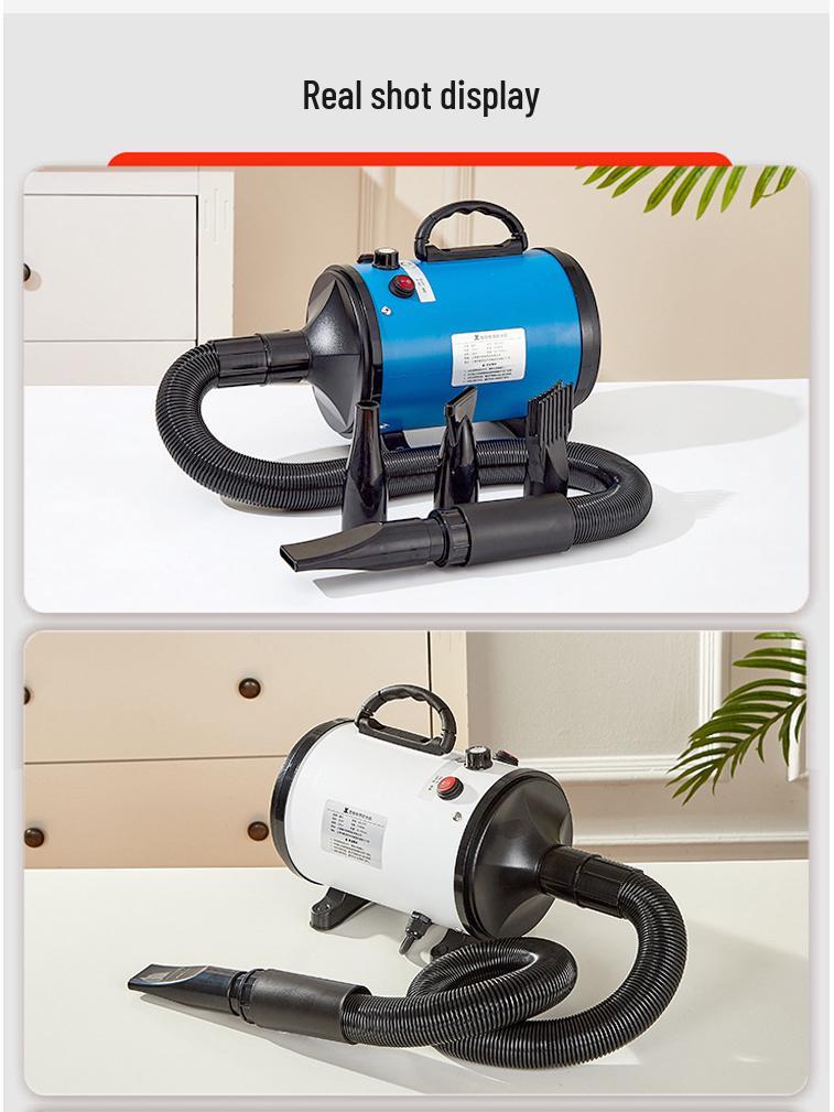 High-Power Low-Noise Pet Hair Dryer for Large Dogs