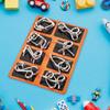 8Pcs/Set Metal Wire Puzzle Montessori Educational Carbon Steel IQ Mind Brain Teaser Stress Reliever Toys for Children