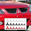 ABS Grille Emblem Car Front Rear Badge for Mitsubishi Outlander Ralliart Lancer ASX Pajero Eclipse Delica EVO Grandis Colt