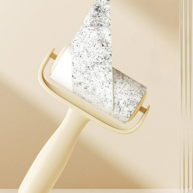 Lint Roller Tear-off Replacement Roll Paper Roller Pet Cat Hair Dust Clothes Sticky Hair Cleaning Roller
