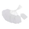 100Pcs Paper Tags Price Display Tags with String Attached Writable DIY Arts