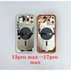DIY zadní kryt baterie pro iPhone 13 Pro Max Přestavba na 17 Pro Max Střední rámeček pouzdra 13 Pro Max DIY jako 17 Pro Max