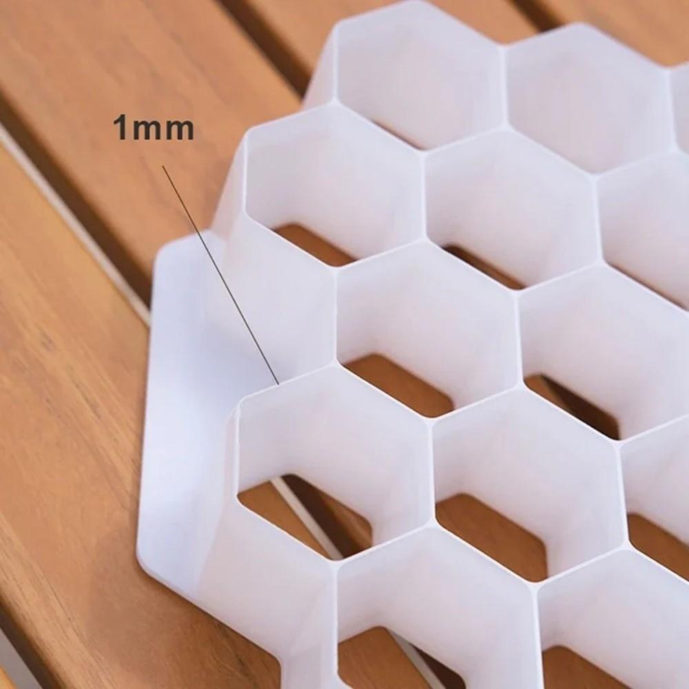 New PP Pastry Divider Honeycomb Reusable Dough Equalizing Cutter Russian Ravioli Mold Kitchen