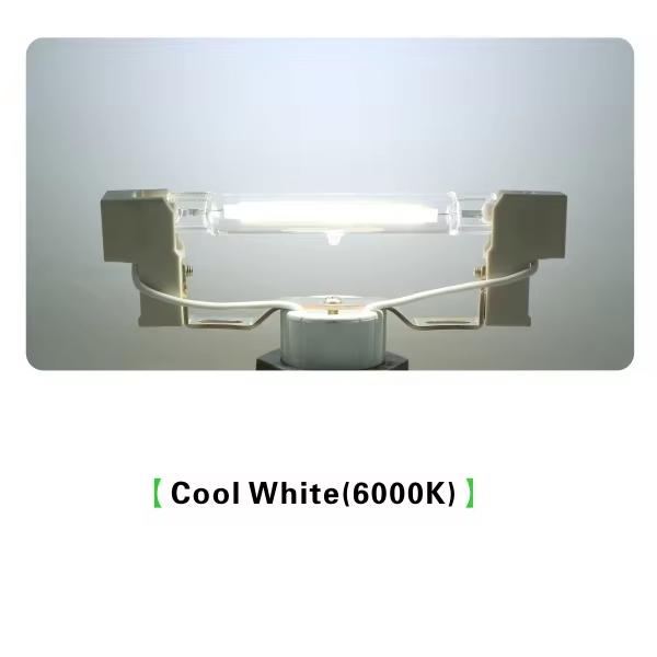 

1-10Pcs Dimmable R7S COB LED Glass Tube 78MM 118MM 7W-30W LED Light Bulbs J78 J118 AC110V-220V LED Lamp Warm/White/Neutral Light 7W-30W&Yes&1 pcs&78MM