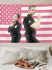 VIKAMA Fun American Retro Decoration Tapestry Theme Party Background Personalized Style Room Decoration Home Decoration