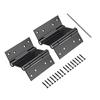 2pcs Double Action Spring Door Hinges Metal Steel Freegate Bar Counter Self-Closing Two-way Door Swing Hinge Adjustable Tension