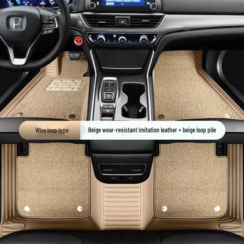 Nissan Sylphy & Teana Vollständige Umrandung Auto Fußmatten für X-Trail, Qashqai, Tiida, Murano, Kicks, Terra und Ariya