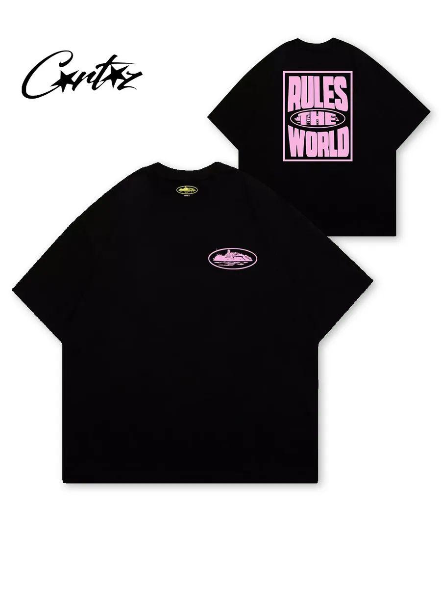 

Оверсайз футболка в стиле Y2K L