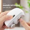 Automatic Anicure Trimmer Electric Nail Clippers With Light Adult Baby Fingernail Toe Scissors Pedicure Polishing Nails Cutter