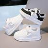 2025 Kids' Skate Shoes: Soft Sole, Non-Slip, Spring/Autumn, for Boys & Girls, White, Casual & Sporty
