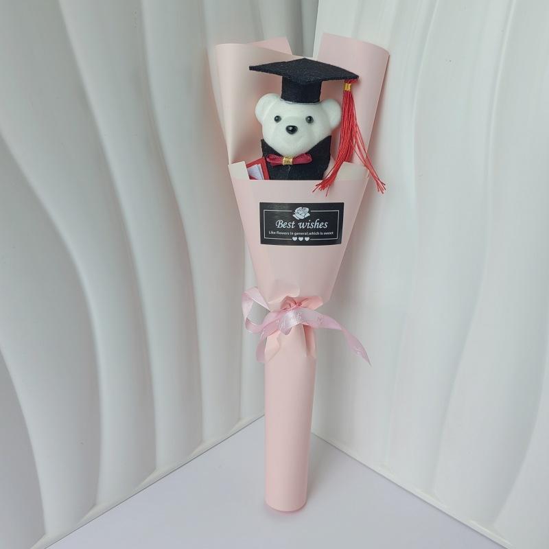 

Plush Toy Bear Bouquet Graduation Gift Cartoon Lovely Bear New Animal Bouquet Valentine S Day 8