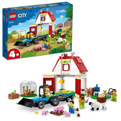 LEGO Město Zábavná Hospodářská Zvířata 60346 Stavebnice Dárek Zvíře Zvíře Kluci Dívky Věk 4+
