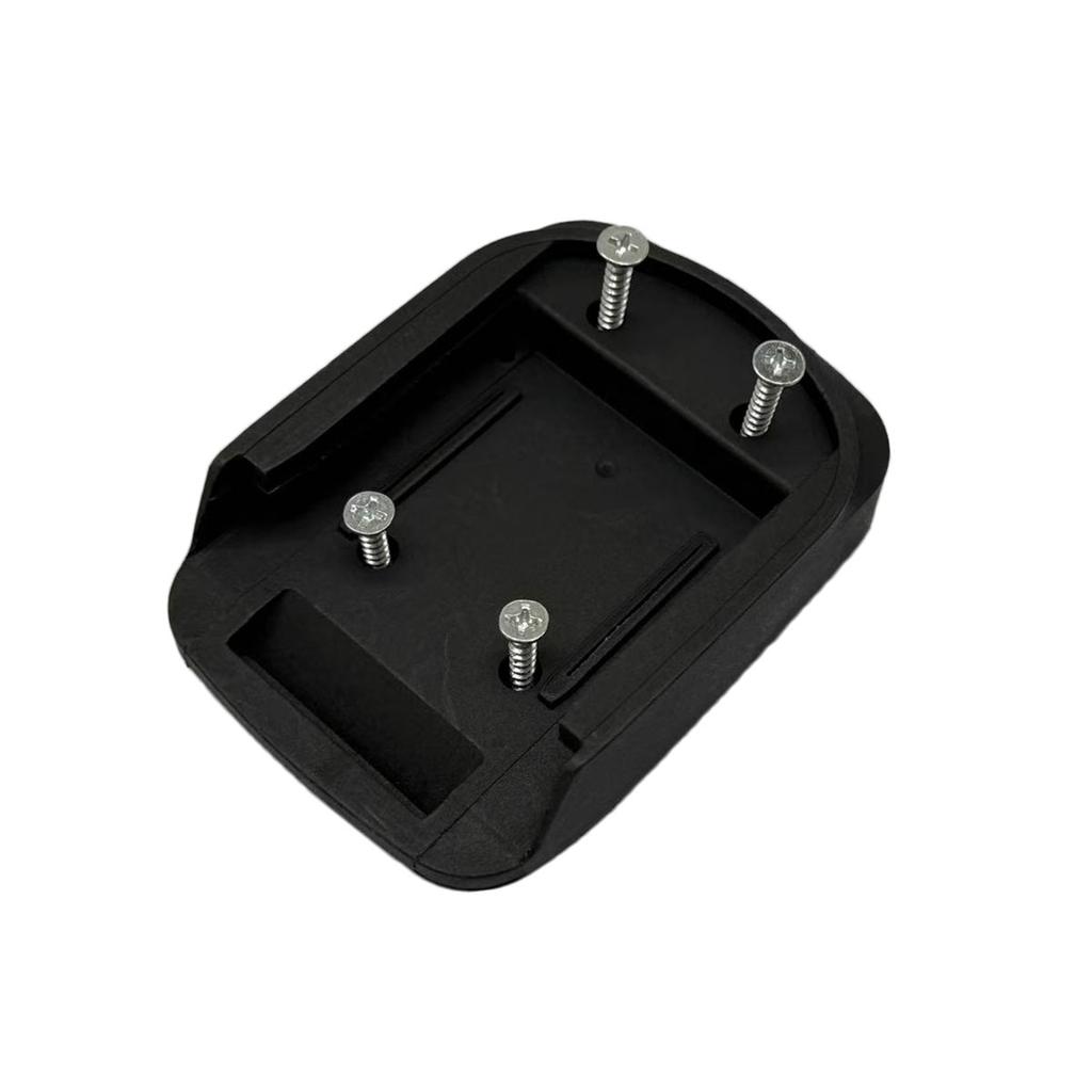 Vertical Wall Mounted Battery Holder Battery Holder Battery Frame Black Battery Holder Countersunk Screw Holes