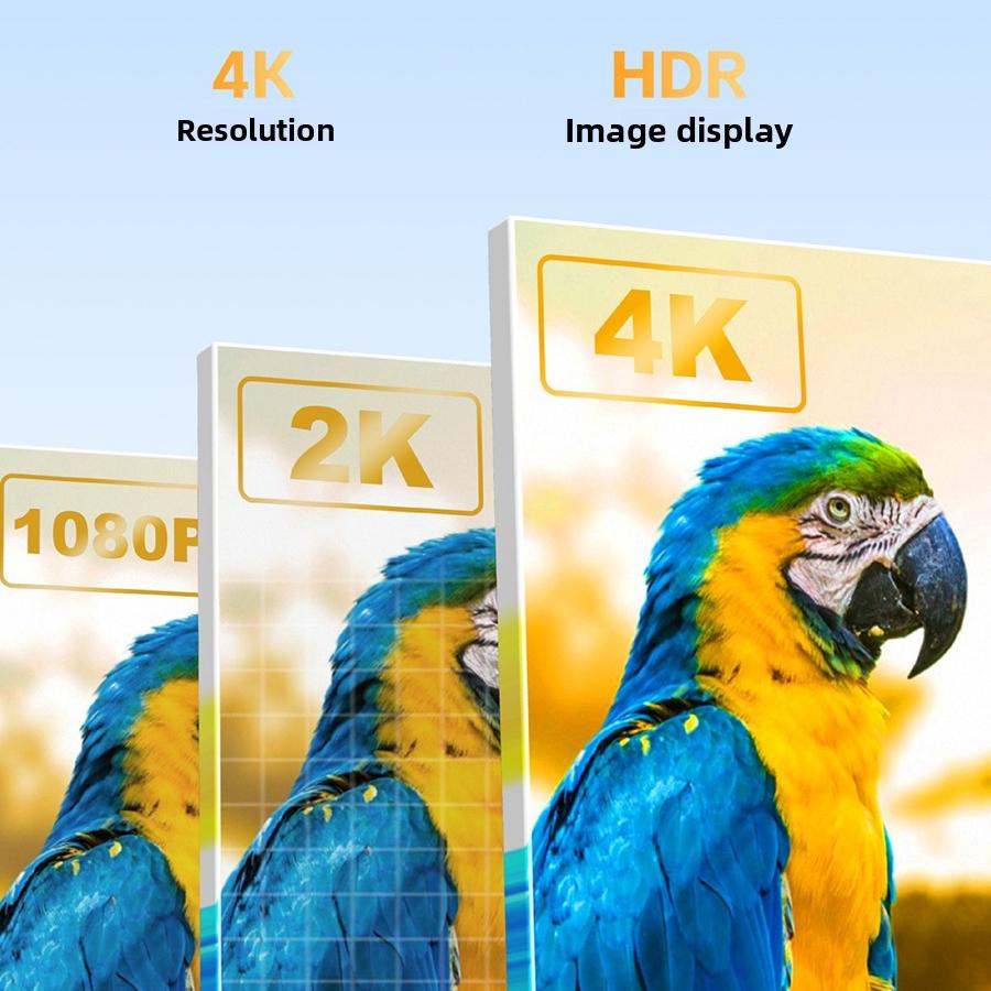 DP to HDMI Cable 2.0 4K 60Hz Male to Male Converter Adapter for Computer Monitor Laptop TV Display