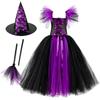 Hexenkostüm Set für Kinder für Halloween