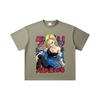 260 GSM Double Yarn 32 Count 100% Cotton Dragon Ball V24 Android Print Unisex Heavy Cotton T Shirt