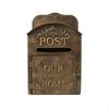 Vintage Mailbox Ornamental with Latch Decorative for Homeowners